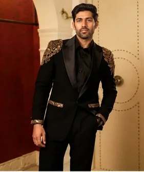 Black Gold Tuxedo
